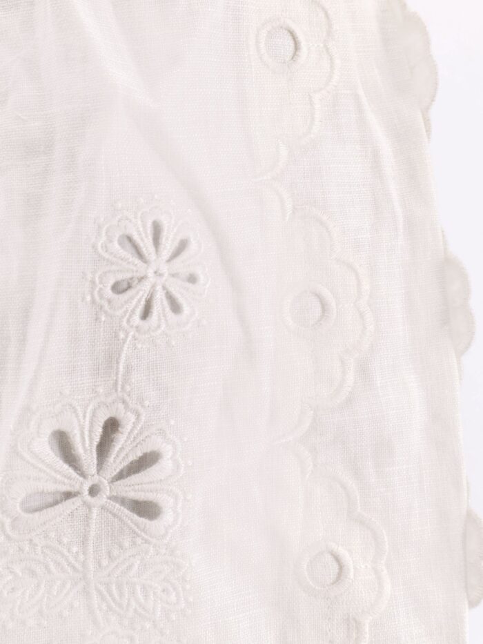 farm rio linen perforated shorts FARM RIO Linen Perforated Shorts