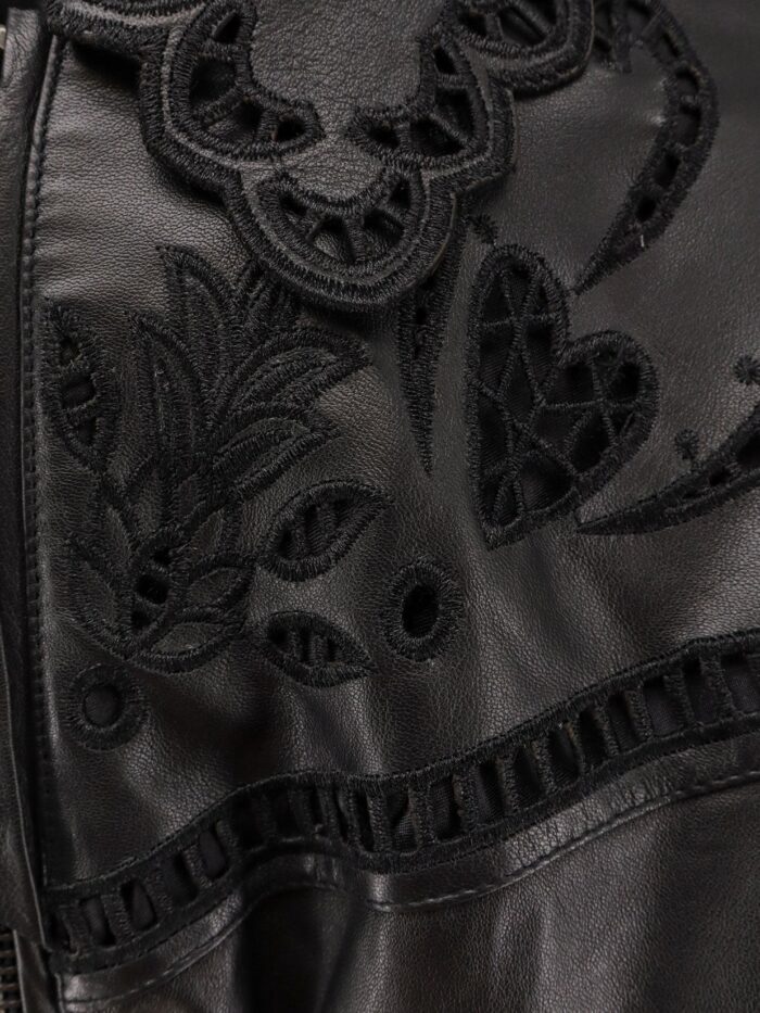 FARM RIO Richilieu Heart Leather Jacket
