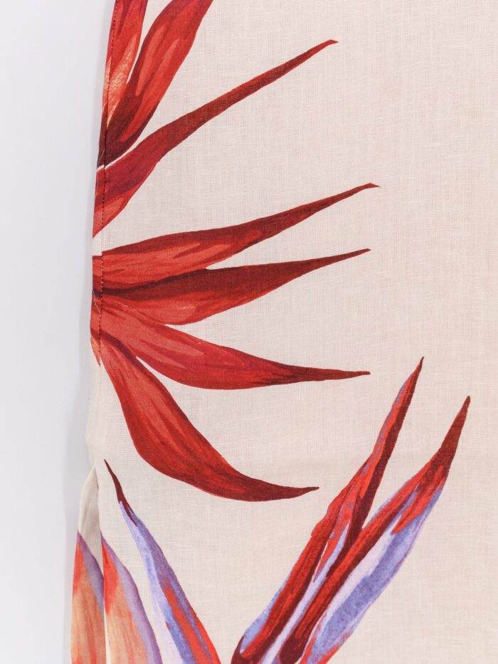 FARM RIO Strelizia Linen Dress