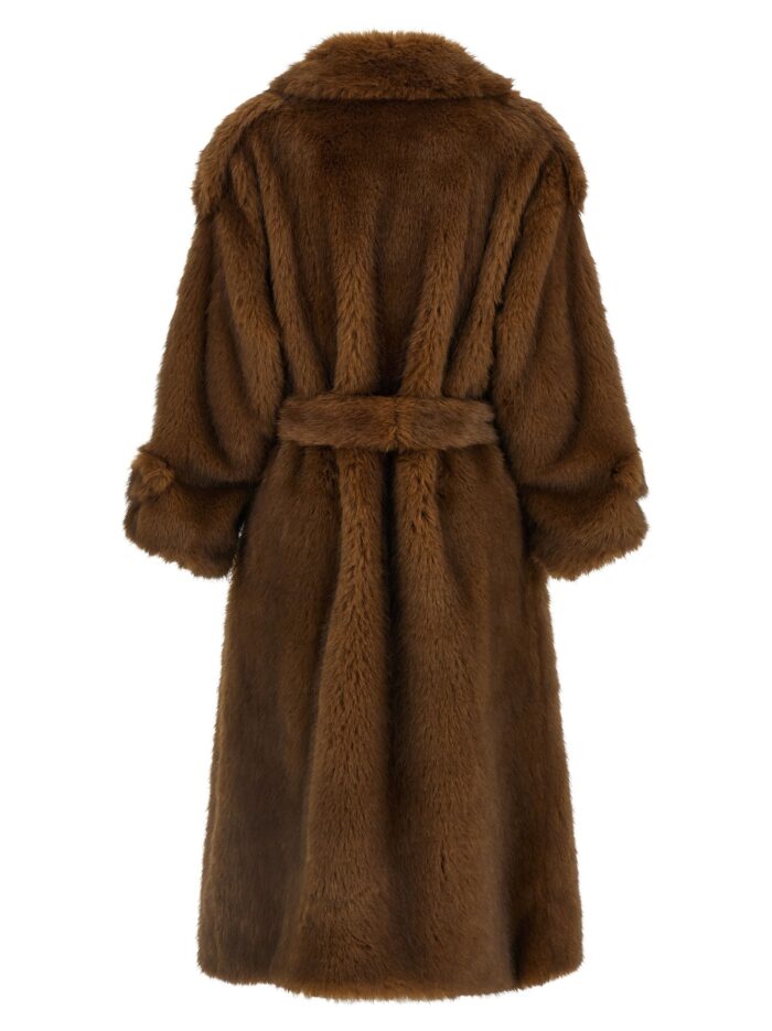 B&B COUTURE 'Farrah' Eco-fur Coat