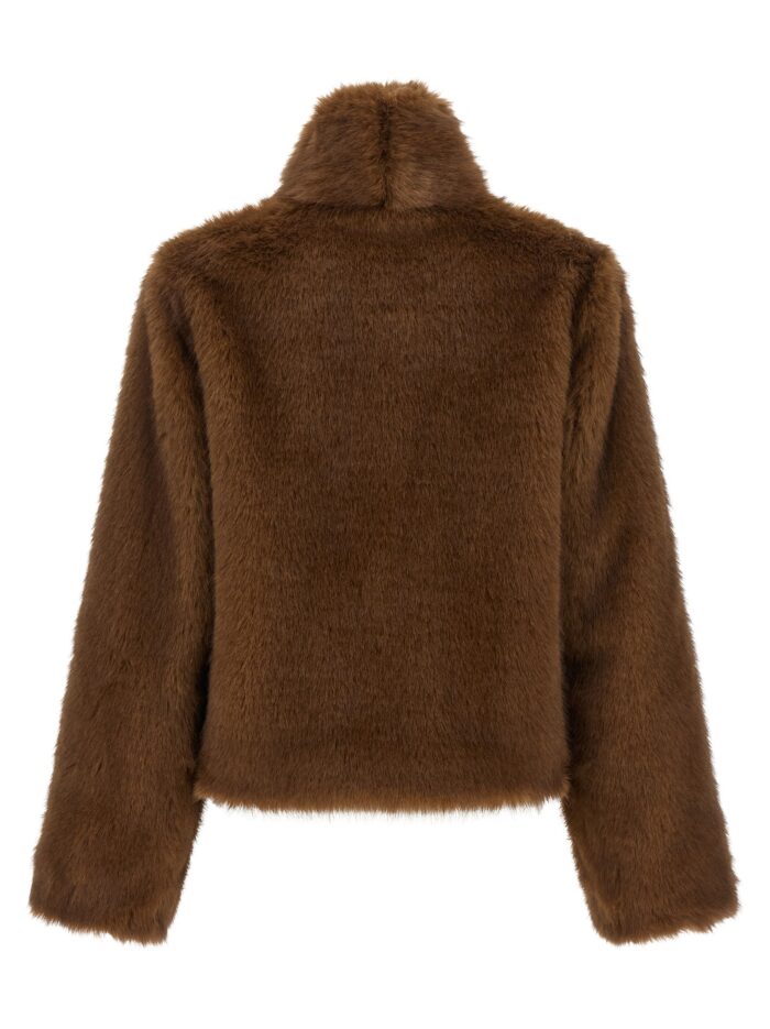 B&B COUTURE 'Farrah First' Eco-fur Coat