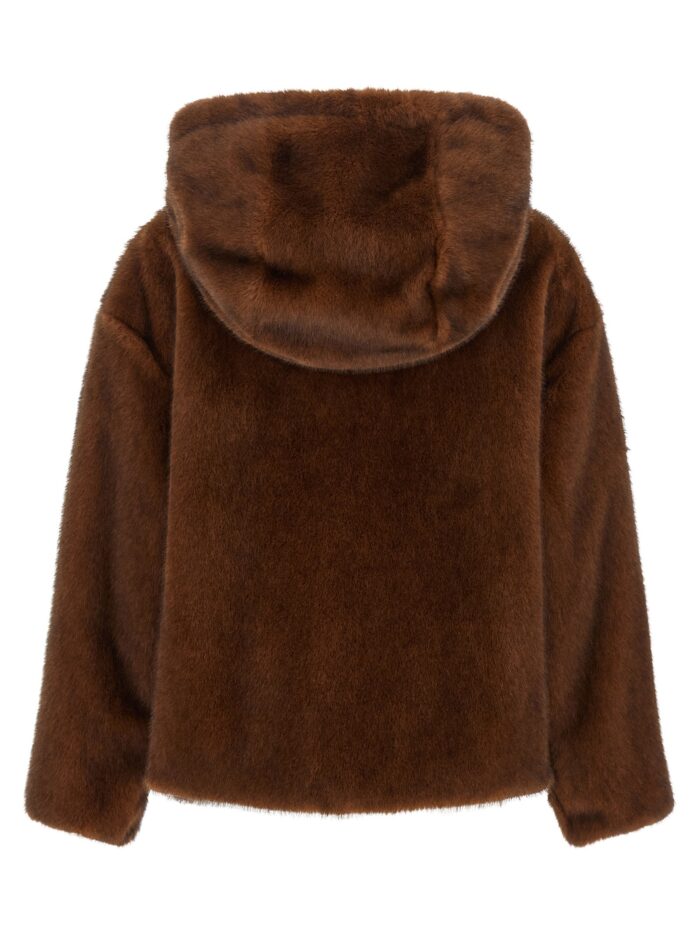 Herno Faux Fur Bomber Jacket