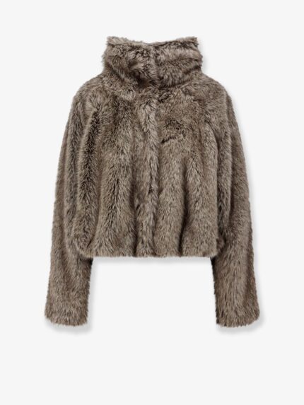 ALYSI Faux Fur Jacket