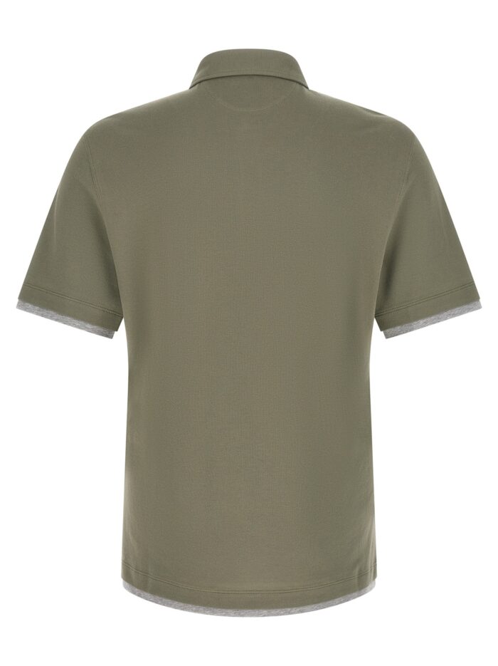 Brunello Cucinelli 'Faux Layering' Polo Shirt
