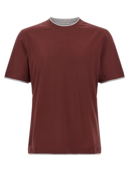 Brunello Cucinelli 'Faux-Layering' T-shirt
