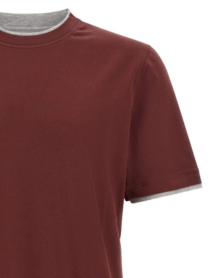 Brunello Cucinelli 'Faux-Layering' T-shirt