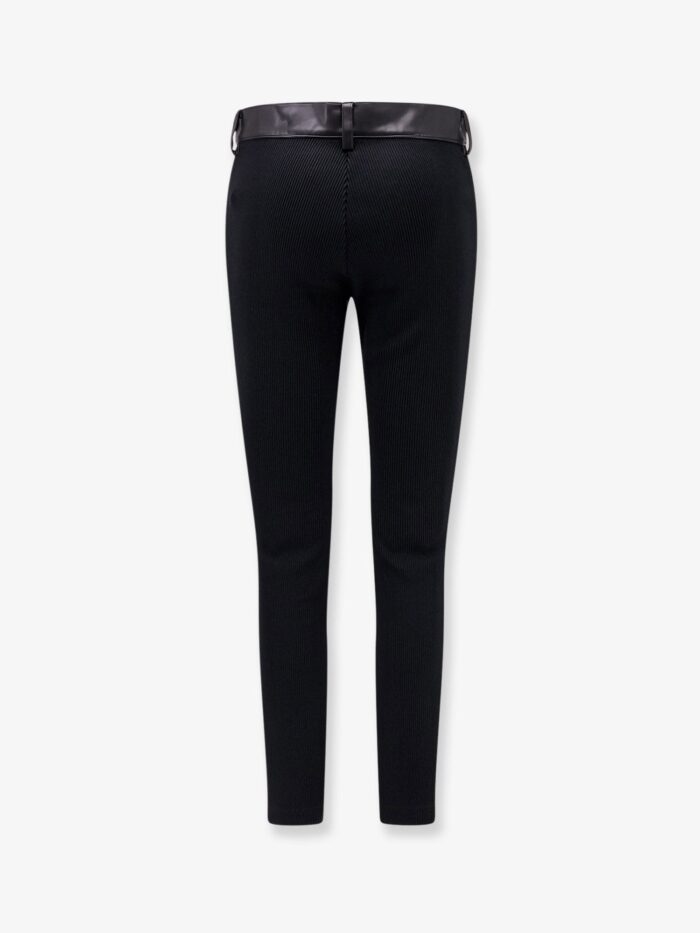 SACAI Faux Leather Trousers