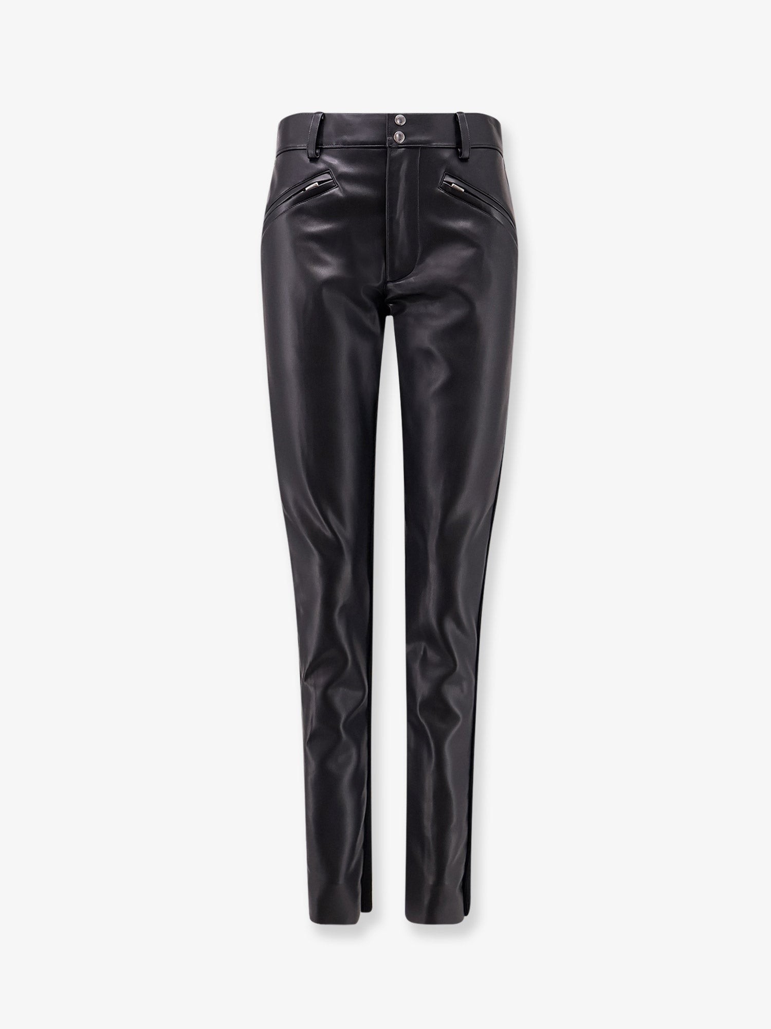 SACAI Faux Leather Trousers