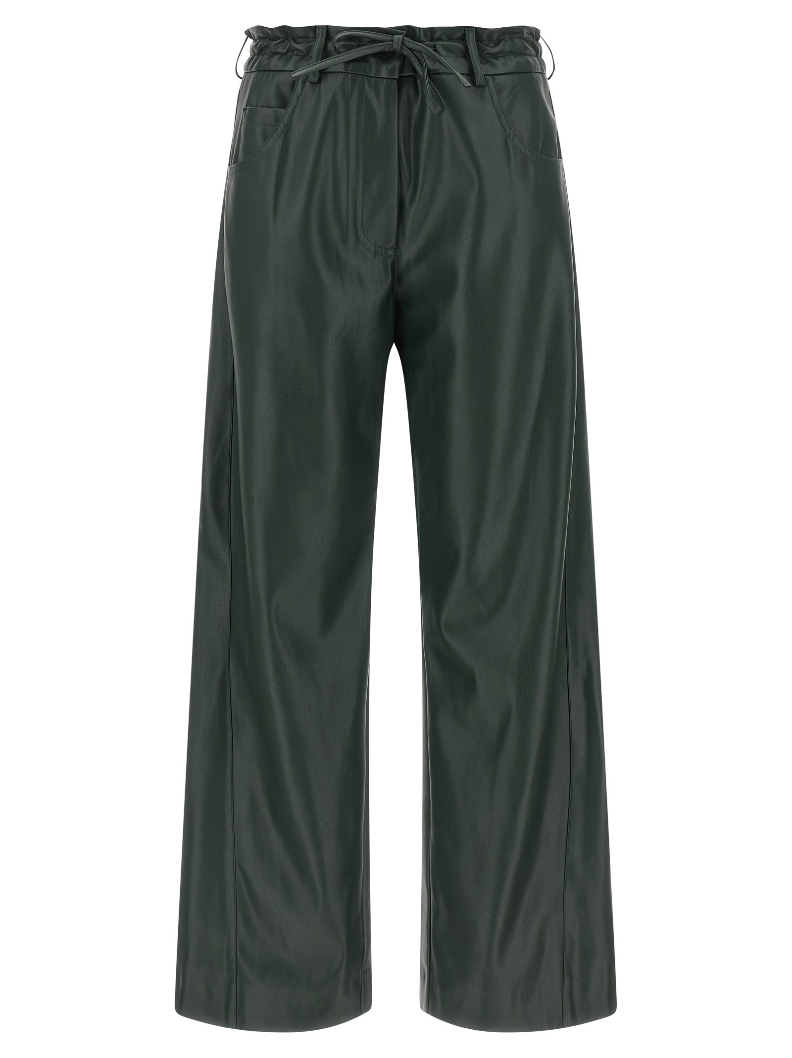NUDE Faux Leather Trousers