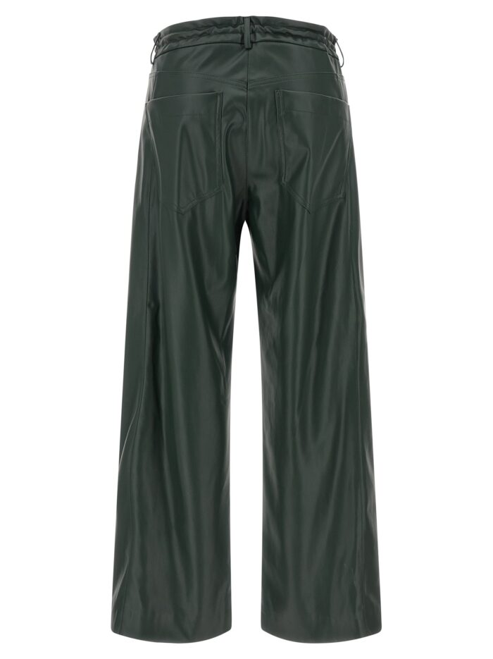 NUDE Faux Leather Trousers