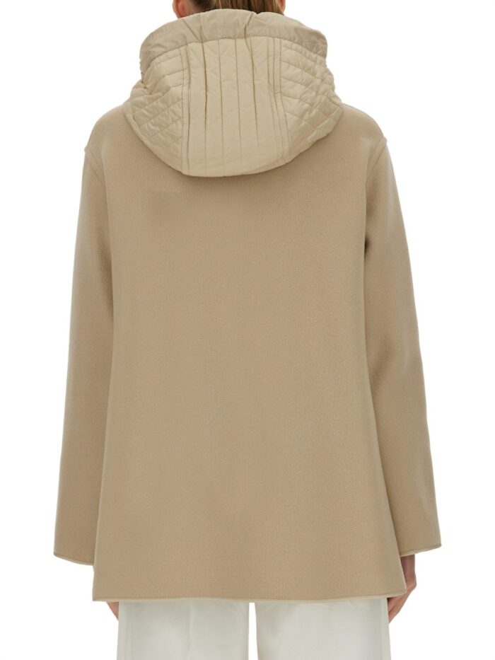 FAY BIMATERIAL CABAN CAPE