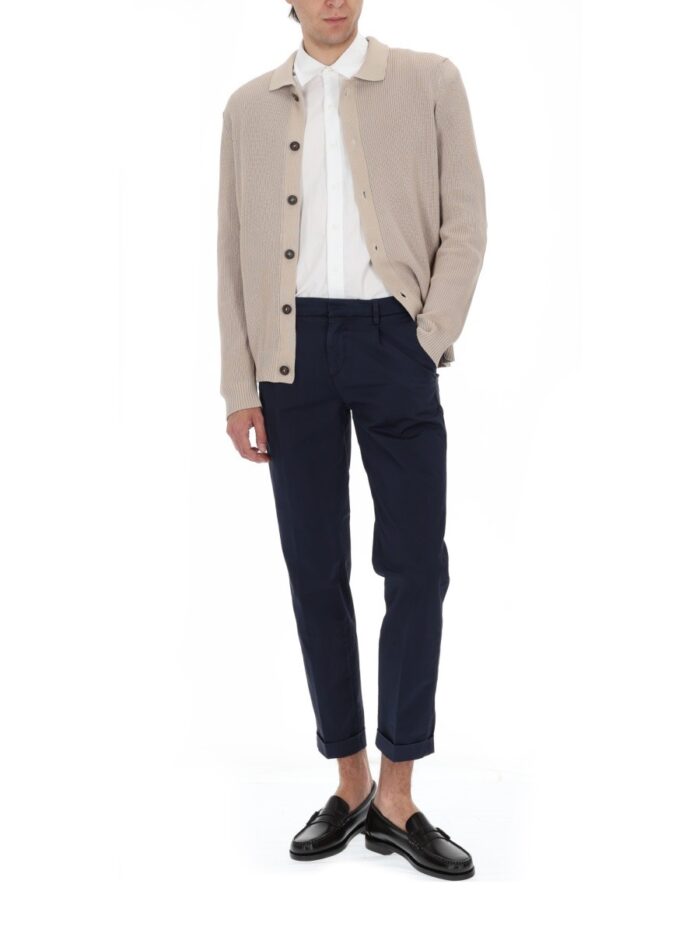 FAY CARDIGAN IN MAGLIA DI COTONE