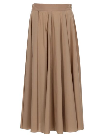 FAY COTTON MIDI SKIRT