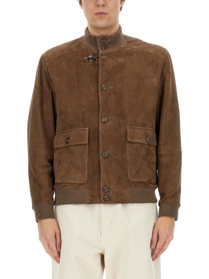 FAY LEATHER JACKET