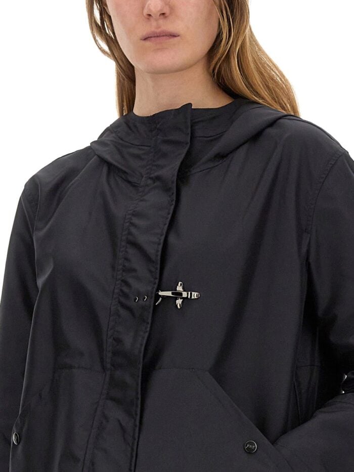 FAY STRETCH GABARDINE CABAN