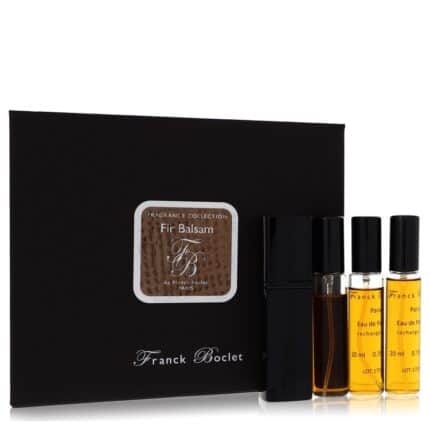 Fir Balsam By Franck Boclet - Four 20ml Travel EDP Sprays 2.4 Oz