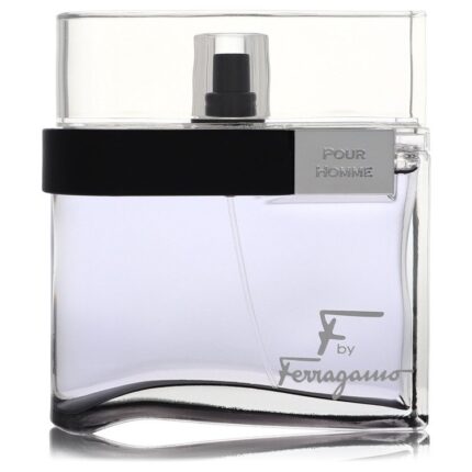 F Black By Salvatore Ferragamo - Eau De Toilette Spray (unboxed) 3.4 Oz