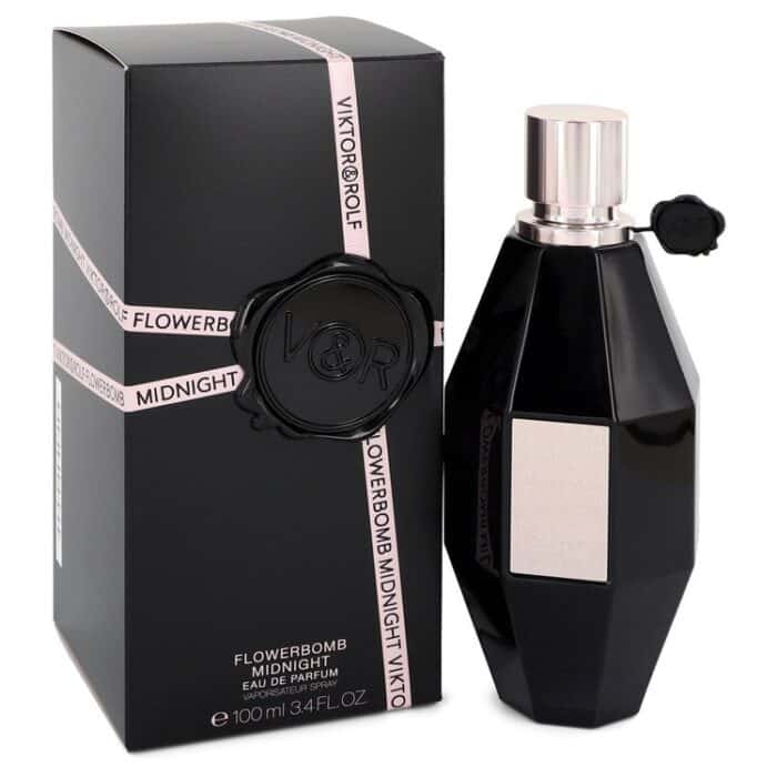 Flowerbomb Midnight By Viktor & Rolf - Eau De Parfum Spray 3.4 Oz