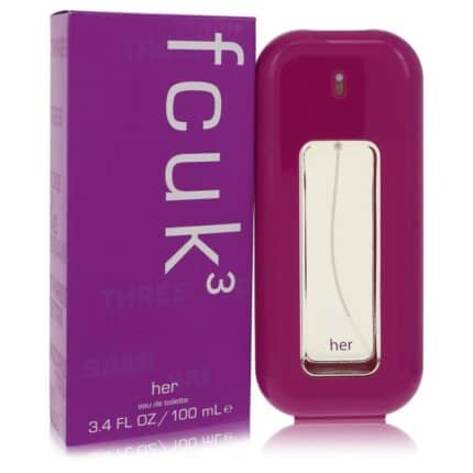 Fcuk 3 By French Connection - Eau De Toilette Spray 3.4 Oz