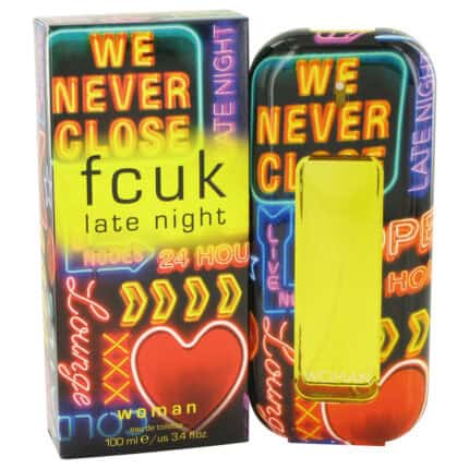 FCUK Late Night By French Connection - Eau De Toilette Spray 3.4 Oz