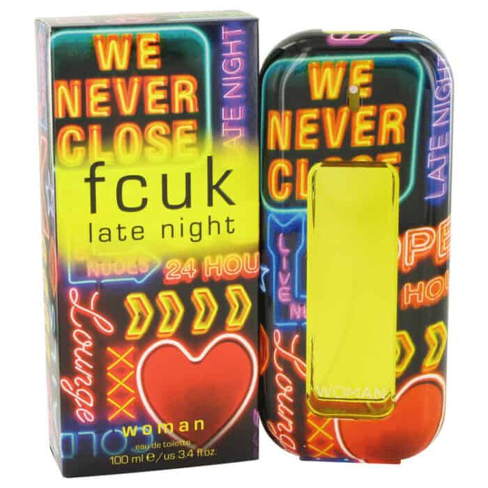 FCUK Late Night By French Connection - Eau De Toilette Spray 3.4 Oz