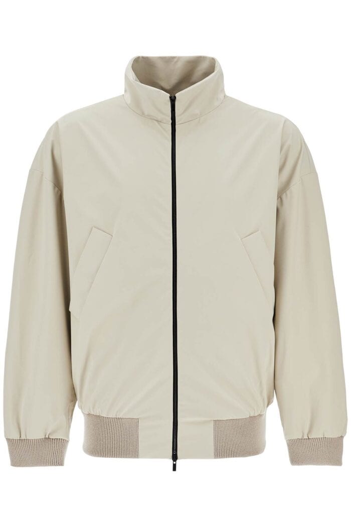 FEAR OF GOD Beige Nylon And Polyester Jacket With High Collar And Zip