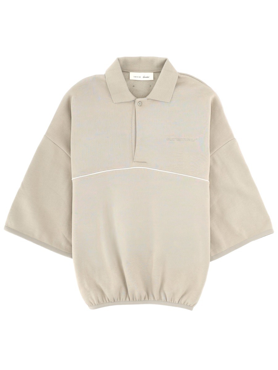 FEAR OF GOD ESSENTIALS FELPA POLO "ACTIVE TRACE"