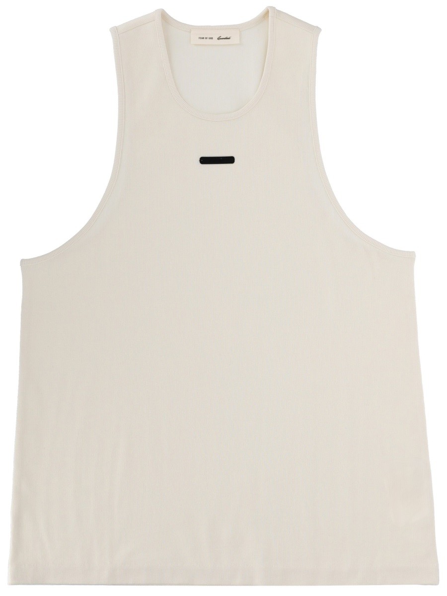 FEAR OF GOD ESSENTIALS TANK TOP IN COTONE