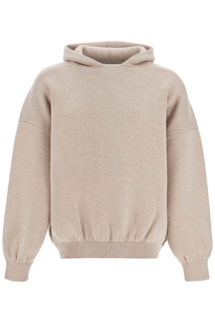 FEAR OF GOD Hooded Knit Sweatshirt With