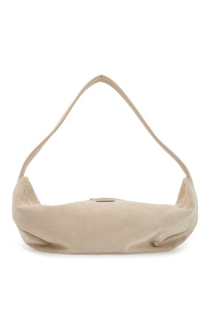 FEAR OF GOD Suede Leather Shell Bag With