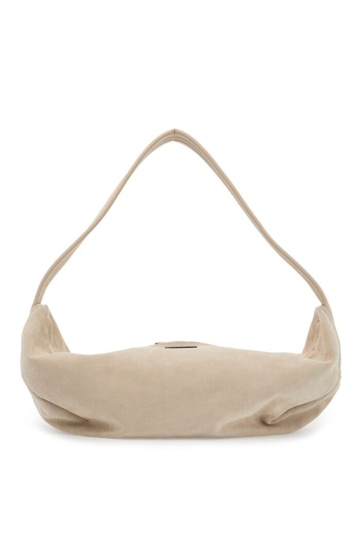 FEAR OF GOD Suede Leather Shell Bag With