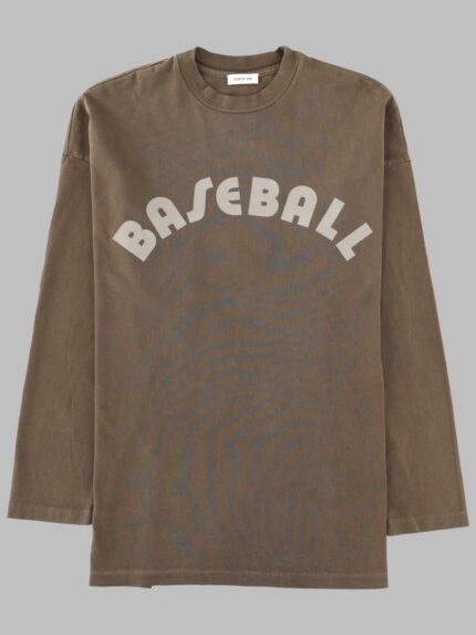 FEAR OF GOD T-SHIRT A MANICA LUNGA "BASEBALL"