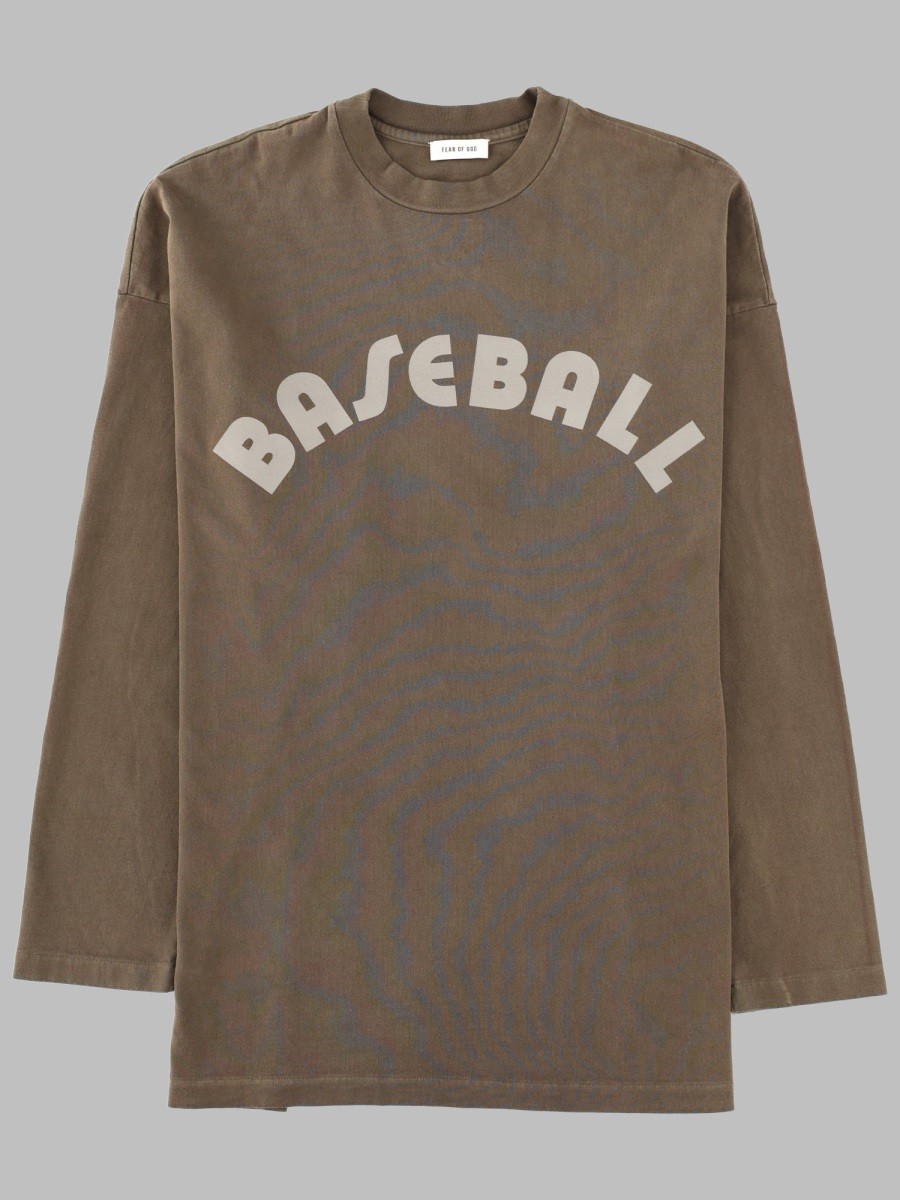 FEAR OF GOD T-SHIRT A MANICA LUNGA "BASEBALL"