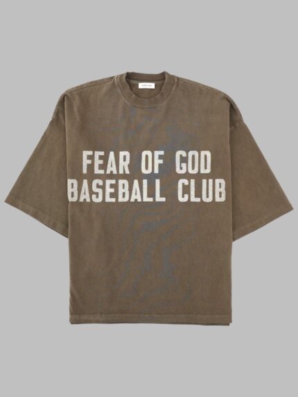 FEAR OF GOD T-SHIRT "BASEBALL CLUB"