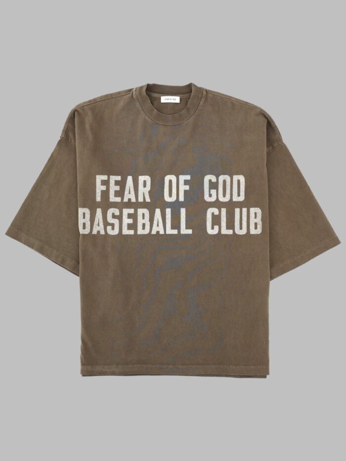 FEAR OF GOD T-SHIRT "BASEBALL CLUB"