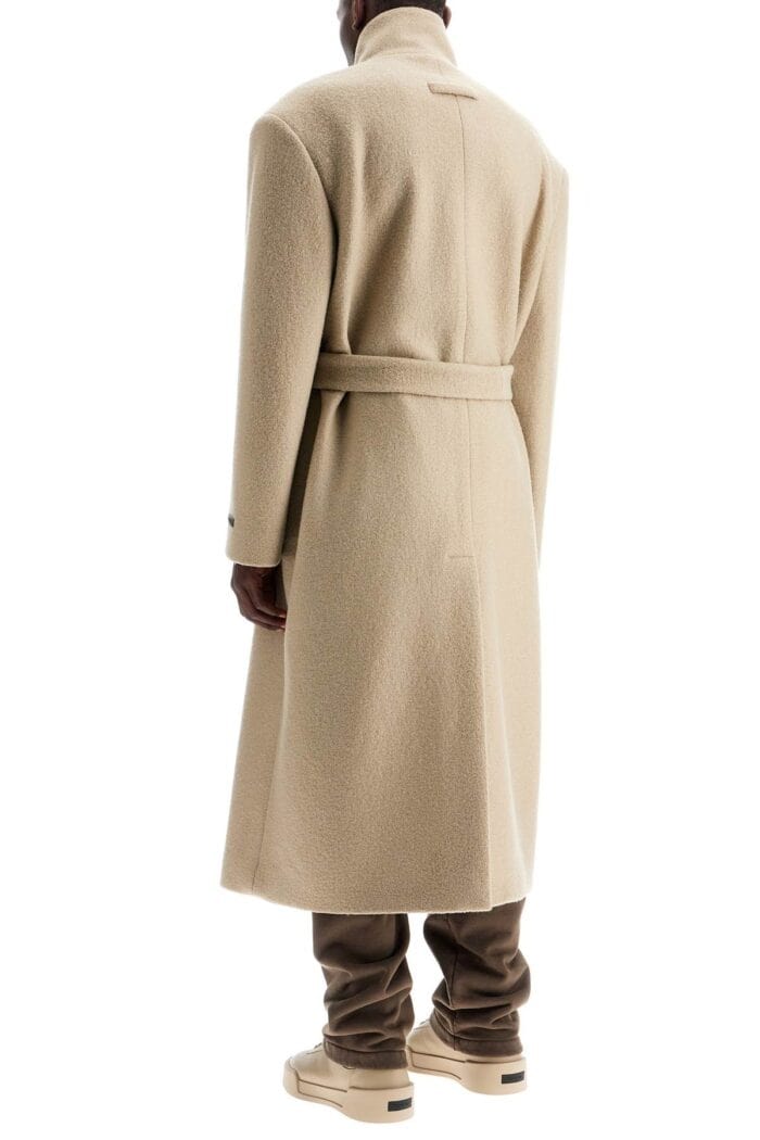 FEAR OF GOD Wool Coat With High Collar And Boiled Wool