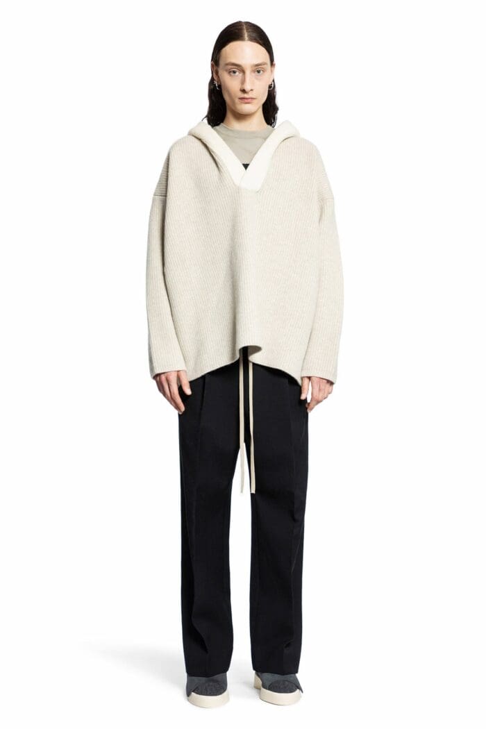 FEAR OF GOD Wool V-neck Hoodie