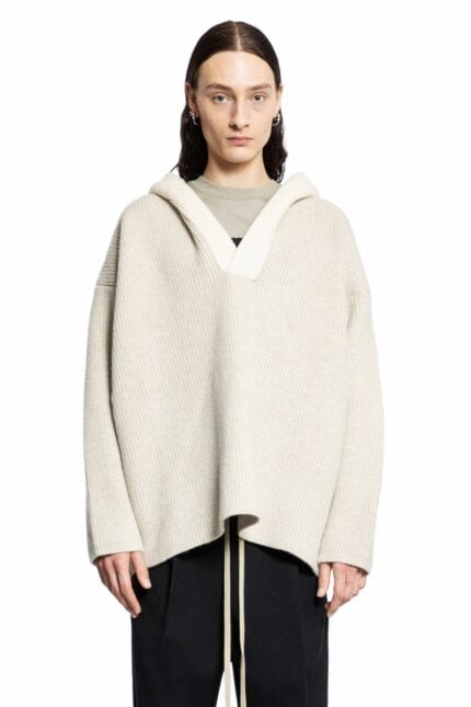 FEAR OF GOD Wool V-neck Hoodie