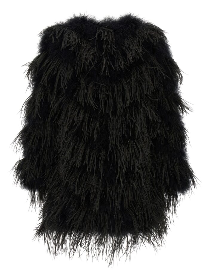 YVES SALOMON Feather Caban