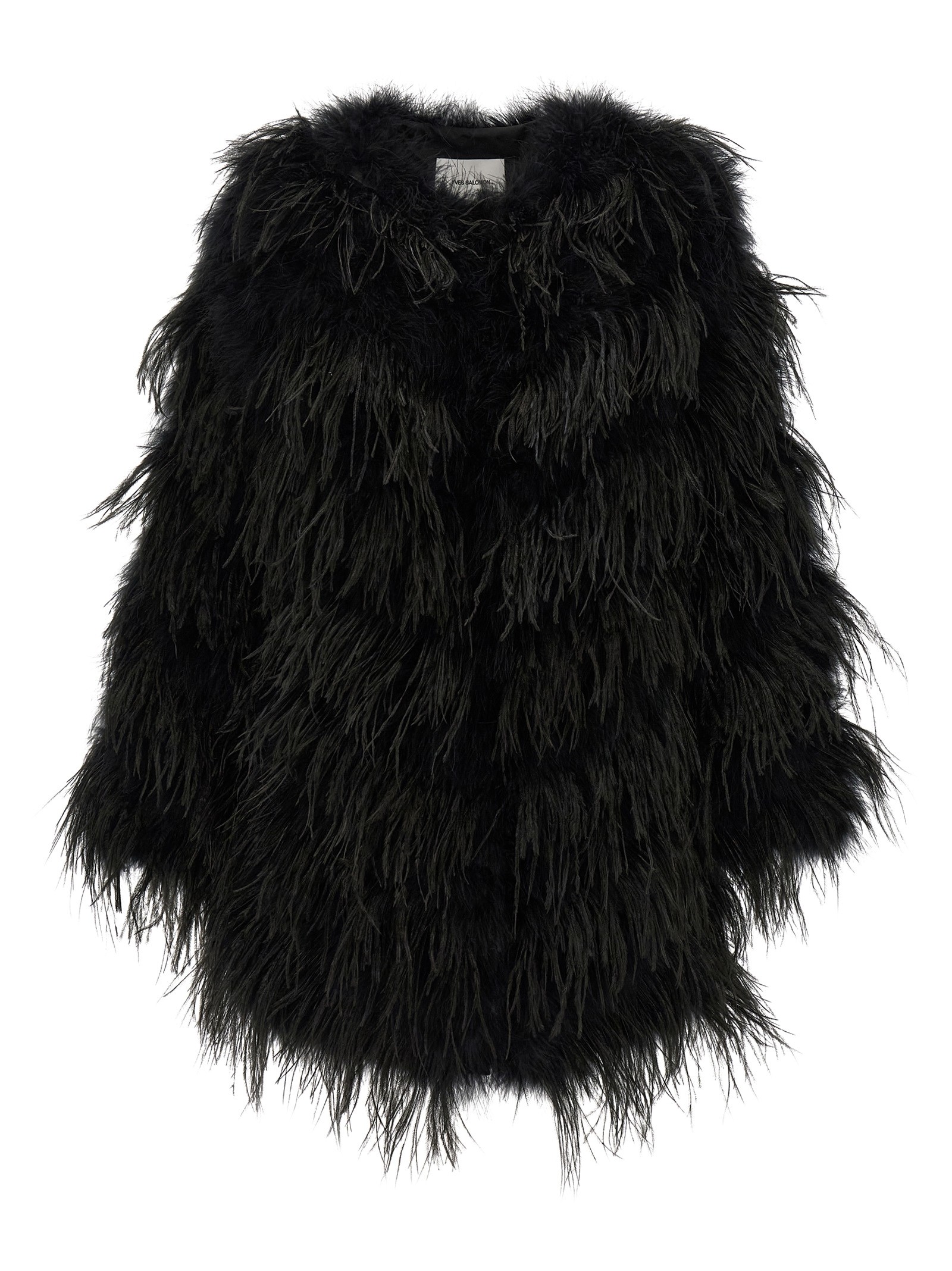 YVES SALOMON Feather Caban