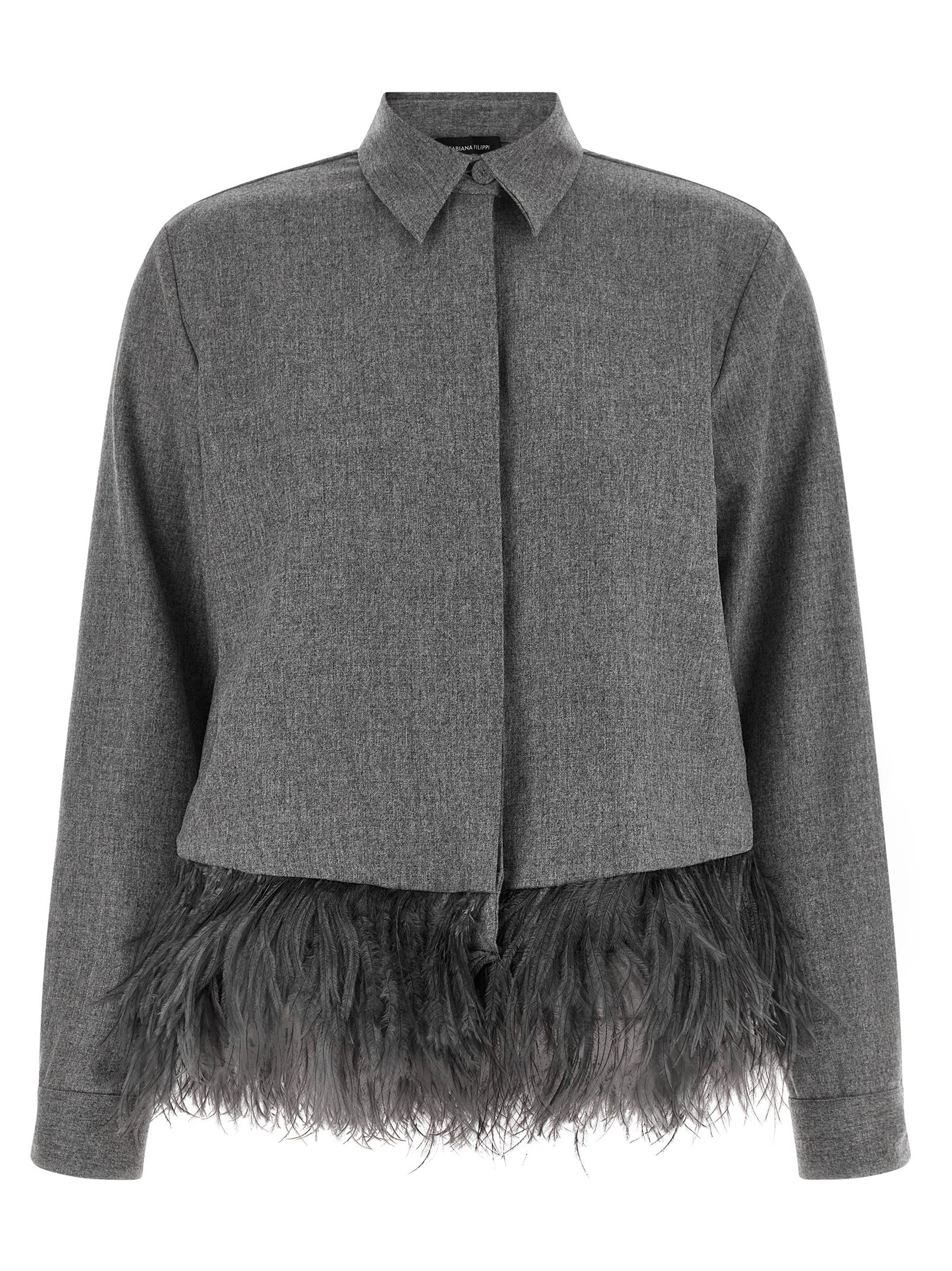 Fabiana Filippi Feather Shirt