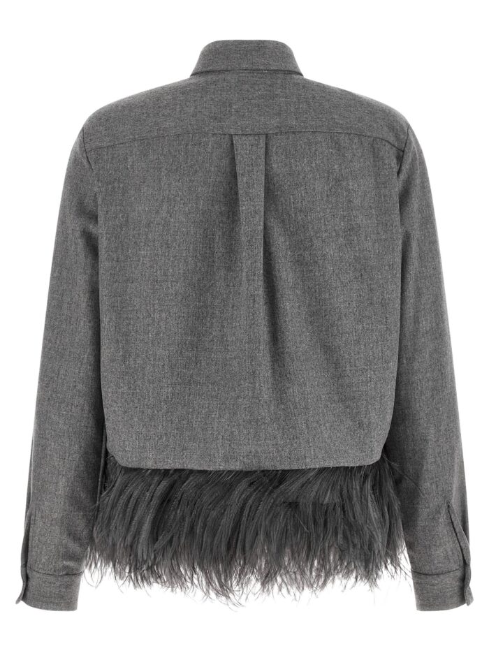 Fabiana Filippi Feather Shirt