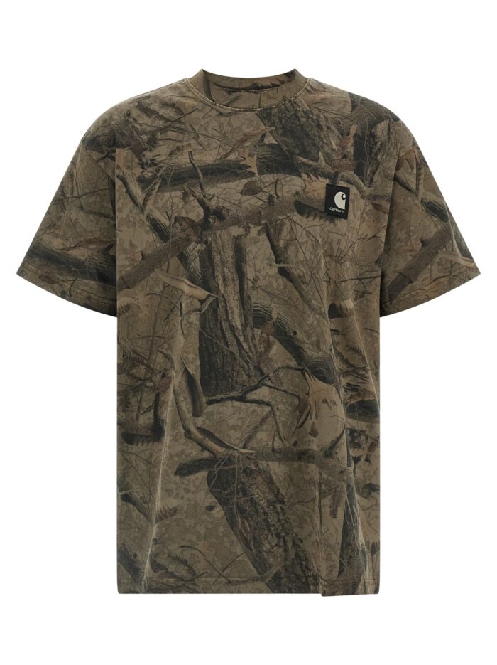 carhartt wip 'feather tree' print t shirt Carhartt Wip 'Feather Tree' Print T-shirt