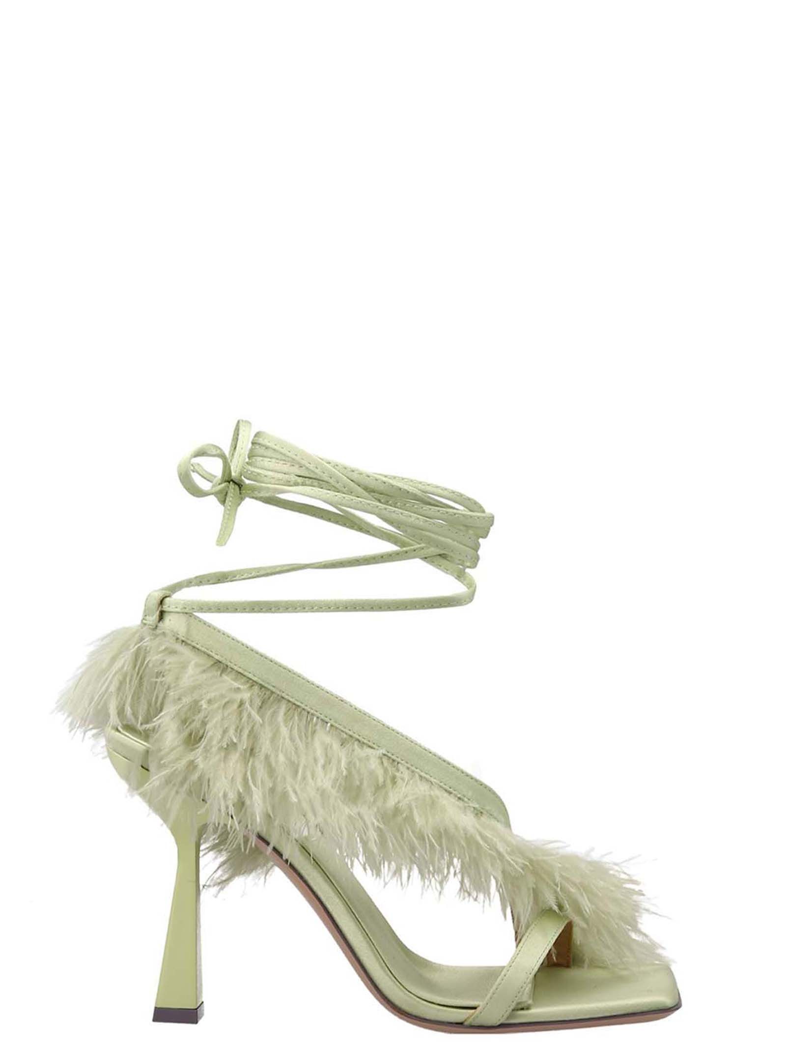SEBASTIAN 'Feather Wrap’ Sandals