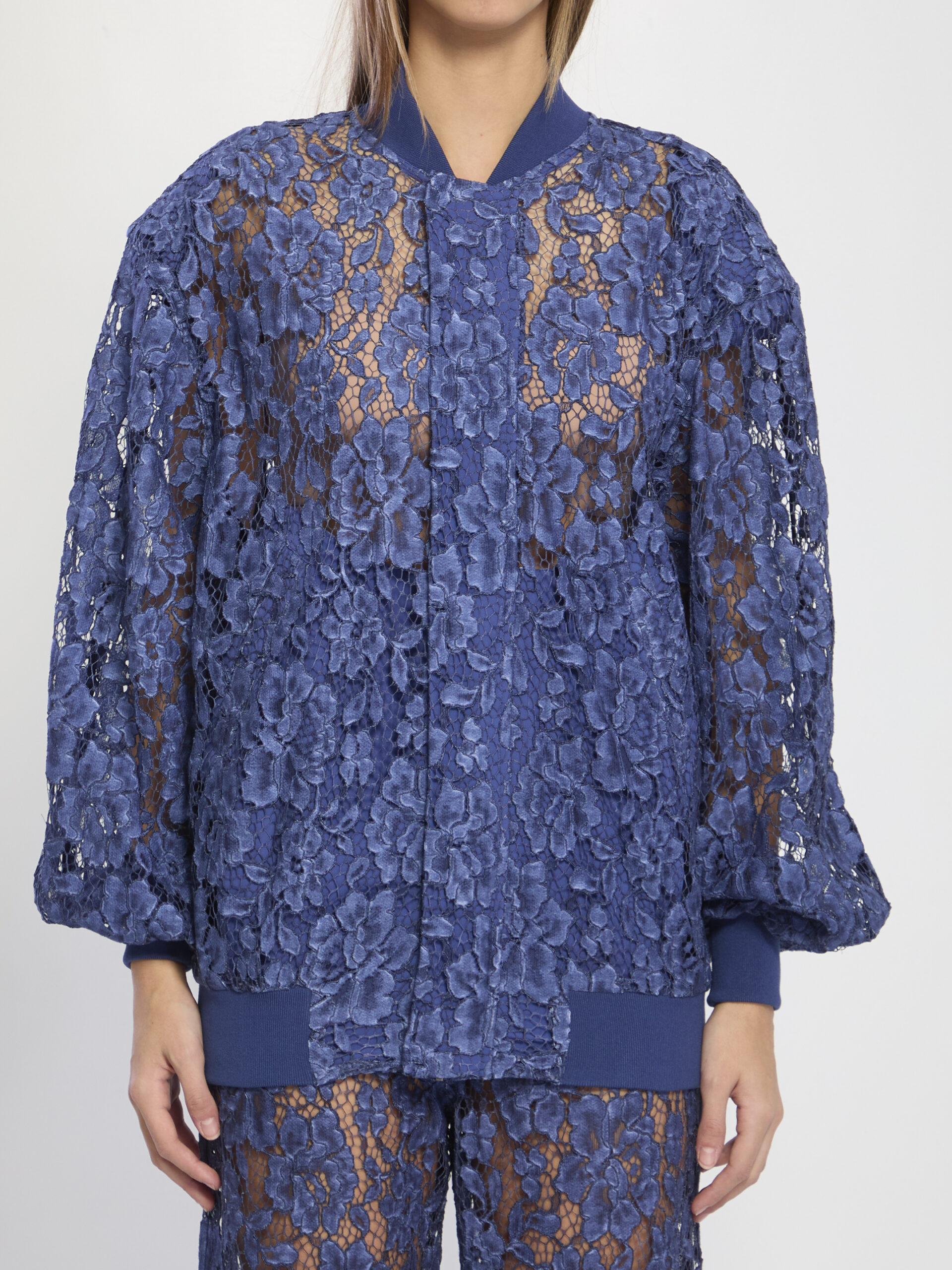 Federica Tosi Lace bomber jacket