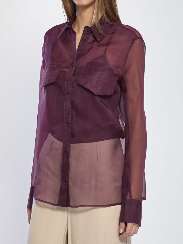 Federica Tosi Silk organza shirt