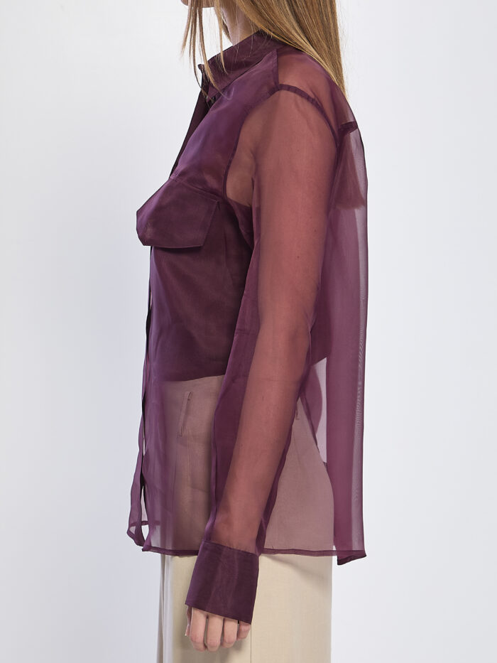 Federica Tosi Silk organza shirt