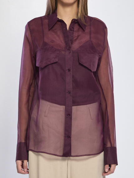 Federica Tosi Silk organza shirt