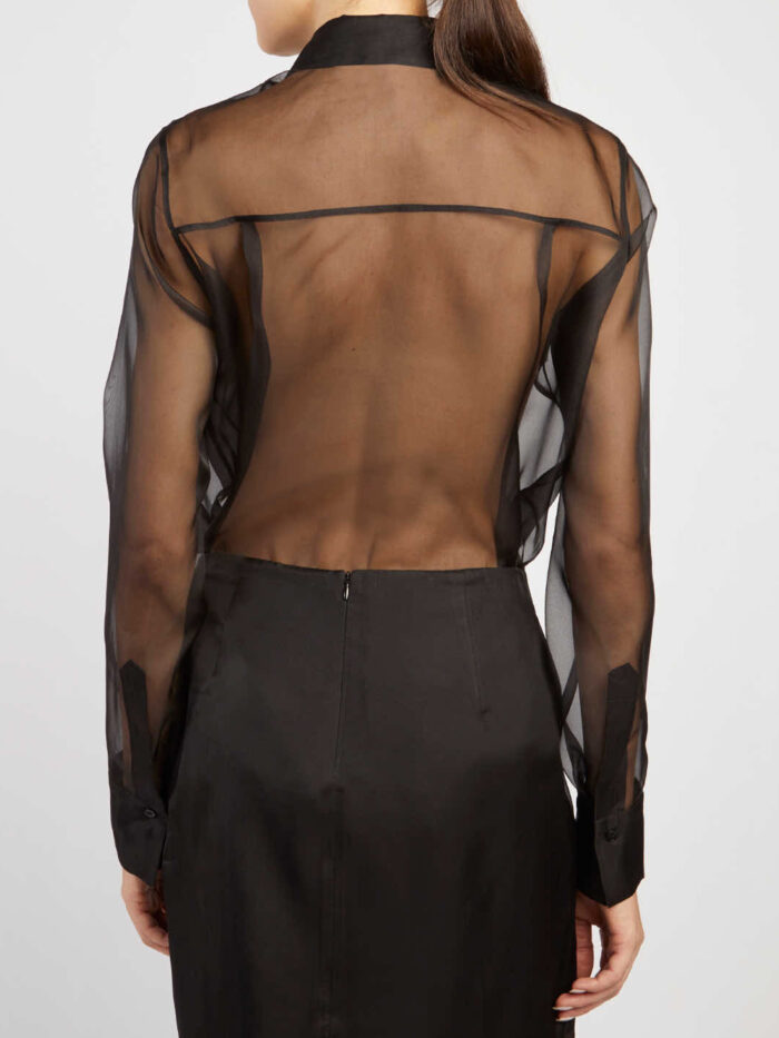 Federica Tosi Silk organza shirt