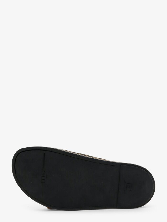 Fendi Feel FF Fabric Sandals